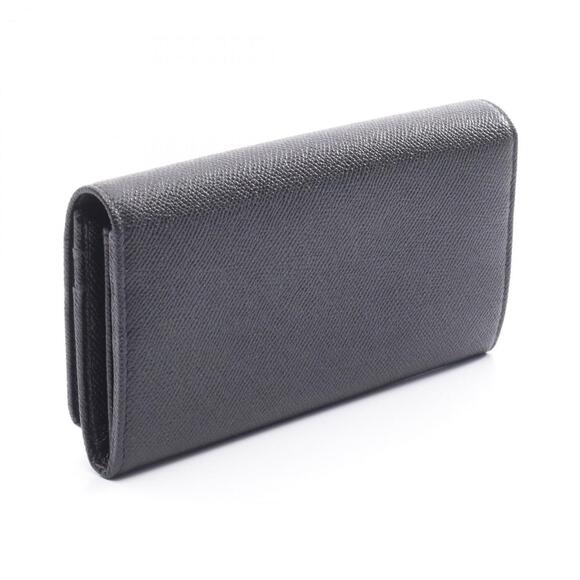 BVLGARI Large Wallet, Bi-fold Long Leather, Men's,
